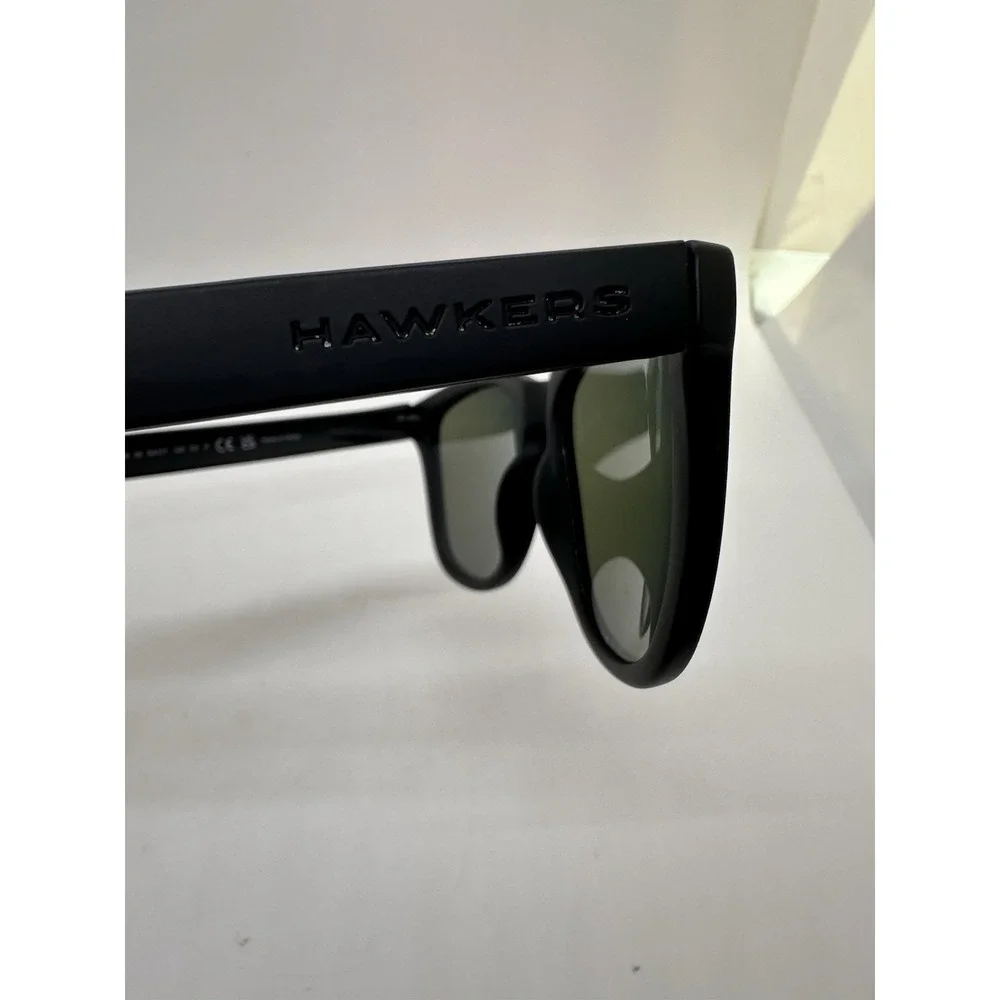 Hawkers Sunglasses Black‎ Frame Polarized Lenses EUC!